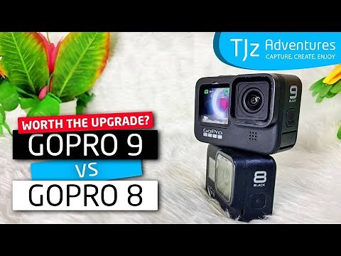 GoPro HERO 9 vs. GoPro HERO 8! WORTH THE UPGRADE?