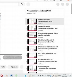 Erstellung eigenes Datenbankprogramm in Excel VBA unter Verwendung grundlegender Komponenten