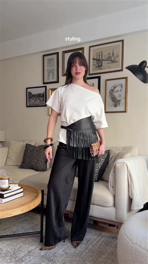 A capsule wardrobe🤝fun accessories | outfit 🔗s are on my ShopMy | Styling