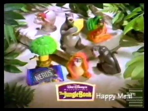 McDonalds Jungle Book Characters Commercial 1997