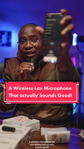 I found a wireless lavalier microphone for smartphones that doesn’t sound like village people. This one has a separate android and iPhone iteration and it comes with everything in the box. #smartphonevideomaker #mobilevideography #microphones #kagantech #contentcreatortips