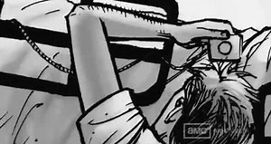 Walking dead animated comic