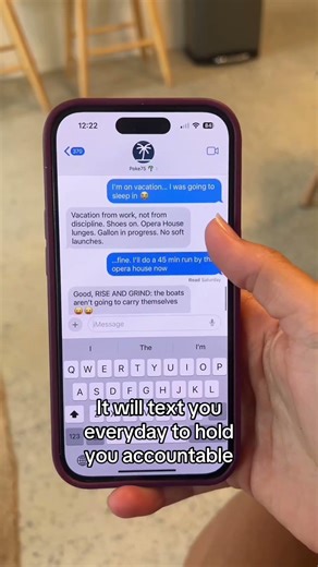 Text this number to keep you on track during 75 hard: +1 (650) 999-0459 #gymmotivation #75hard