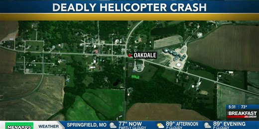 Pilot dies in helicopter crash in Washington Co., Ill.