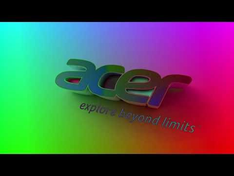 Acer logo in DMA effect