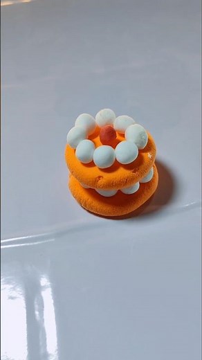 How to make cake very easily using clay #clayvideos