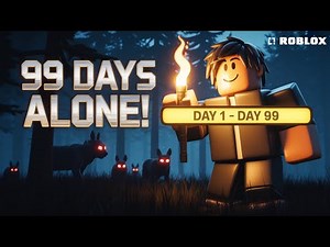 🌲 Can I Survive 99 Days in the Forest? | Roblox Hardcore Survival Challenge