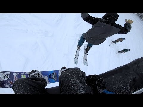 Ever find yourself on a stalled ski lift thinking, Take the leap? Tell your story in the comments.