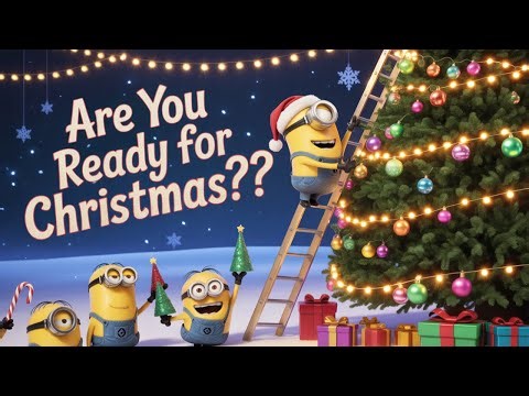 MINIONS Getting ready for holidays |Jingle jump song |#minions #despicableme