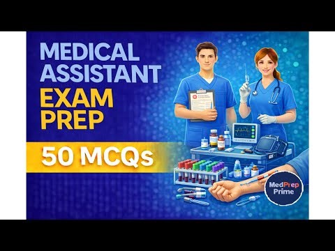 Medical Assistant Exam Prep | 50 CCMA / RMA Practice Questions