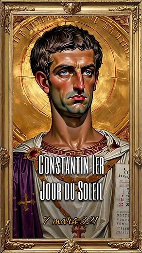 Constantin Ier impose le dimanche comme jour de repos - 7 mars 321 | SHORT Histoire