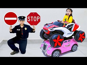 Annie and Policeman Harry Cops Adventures | Kids go to Pretend Jail - Videos For Kids