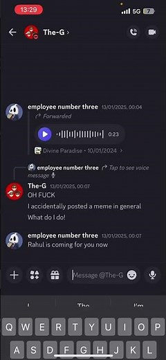 How to send a message on discord