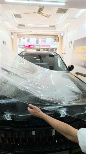 Black Kia Seltos Face-lift 2026 Paint Protection Film #connaughtcare #shortsindia #ppffilm #kia