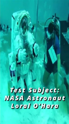 Artemis Lunar Spacesuit Testing with NASA astronaut Loral O'Hara #nasa #artemis #spacesuit