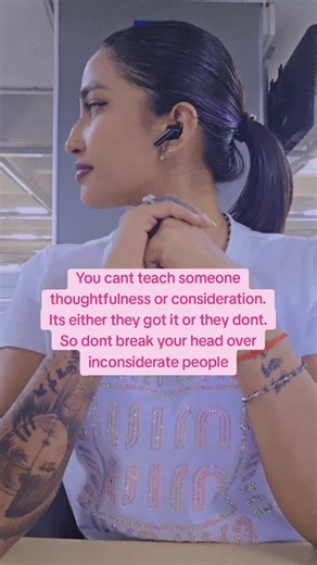 Thoughtfulness: You either have it or you don't