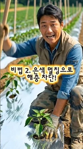 고추농사 ​걱정 끝! 고추 심고 바로 해야 할 필수 작업3가지 #고추벌레#진딧물 #고추농사 #고추키우기#고추벌레 #shorts