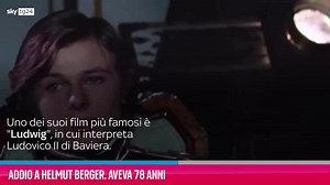 Addio a Helmut Berger, l'indimenticabile Ludwig di Luchino Visconti. Aveva 78 anni