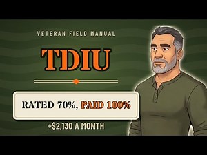 VA TDIU: How to Get Paid 100% (Without a 100% Rating)