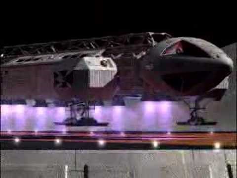Space 1999 Eagle Transporter Liftoff