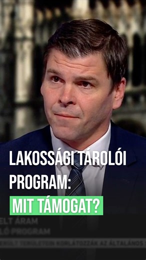 Lakossági tárolói program: mit támogat? #czepekgábor #energiaügy #energiatárolás #interjú | Czepek Gábor