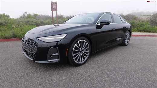 The 2026 Audi A6 Audi's secret sleeper sports sedan - closeup view and drive test