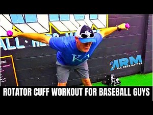 Easy ROTATOR CUFF Workout for Baseball Guys - All Ages