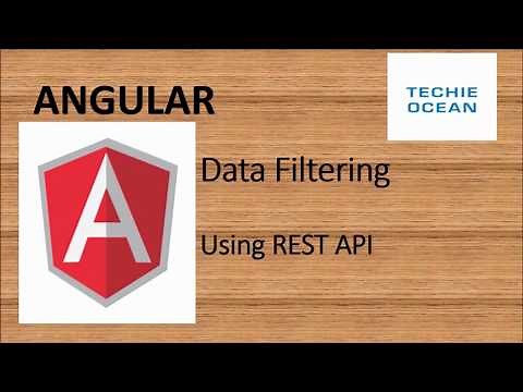 ANGULAR 15 : DATA FILTER USING REST API