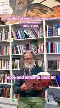 Loveliest of Trees, the Cherry Now, A. E. Housman read by Thundercloud #poetry #poem