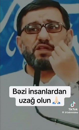 DİNİ videolar (2026) "HACI ŞAHİN bəzi insanlardan uzaq olun" 🤲❤️