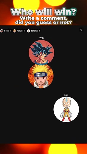 Goku vs Naruto Uzumaki vs Saitama #battleroyale #epicbattle #gaming