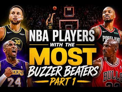 NBA players with the most Buzzer Beaters part 1