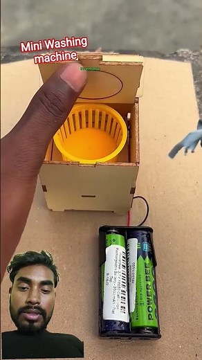 Build a Budget Mini Washing Machine #MiniWashingMachine #DIYProjects #LifeHacks