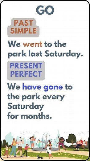 TWO FORMS OF THE VERB GO