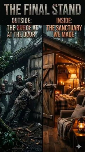 Zombie Attack से बचाएगा ये शानदार Tree House! 🧟‍♂️🪵​#shorts #zombiesurvival #secrethouse #treehouse