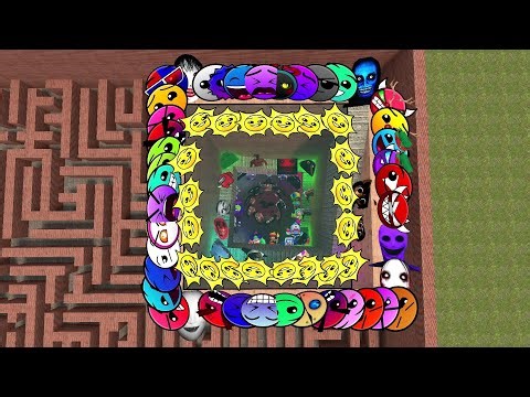 unlimited nextbot and garry s mod in big maze -- snpc