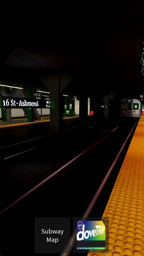 Rock dove city: JT-22 Y train leaving 16 St