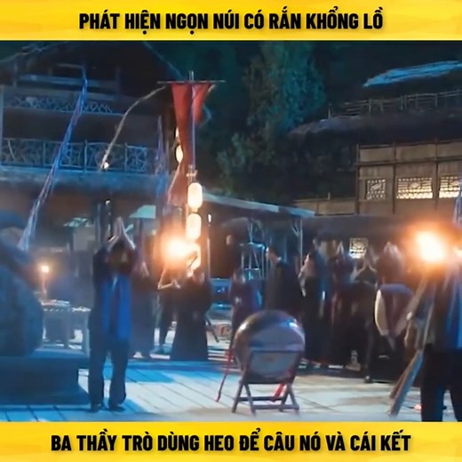 1.2M views · 91K reactions | phát hiện ngọn núi có rắn khổng lồ, ba thầy trò dùng heo con #phimreview #phim #reviewphim #review | Fernando Lima | Facebook