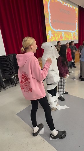 What a way to kick off a Friday at Horace Mann Middle School! The school’s Student Lighthouse Team put on an amazing assembly! In addition to music and announcements, they had a toilet paper mummy contest. The winners even got to wrap Superintendent Cale Bushman like a mummy as well! Check out the fun! | Wausau School District