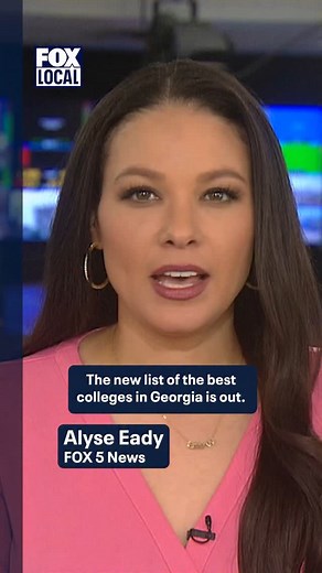 196K views · 1.6K reactions | The new list  of the best colleges  in Georgia is out! Did your school make the cut ✂️?? @alyseeadyfox5 #fox5atlanta #atlanta #fox5atl | FOX 5 Atlanta | Facebook
