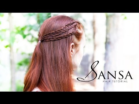 Game of Thrones Hair Tutorial - Sansa Triple Braids