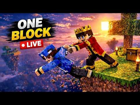 ONE BLOCK LIVE 🔴 WITH FRIEND 😈🔥 | FUN + TROLLING 😂