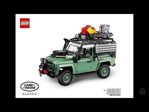 LEGO Icons 10317 - Complete Land Rover Classic Defender 90 Instructions! (Step-by-Step Guide)