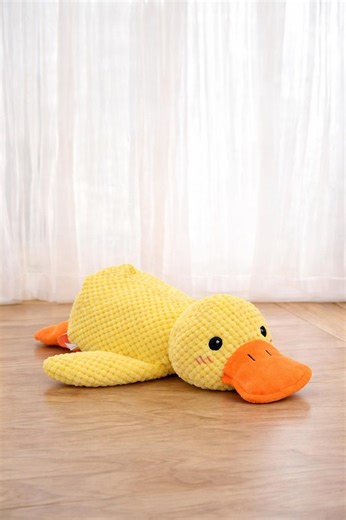 Plush Quacking Duck for Dogs – Soft Chew & Interactive Play - Etsy UK