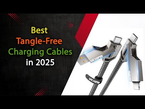 Top 5 Best Tangle-Free Charging Cables 2025 🔌 | No More Knots or Mess!