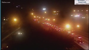 All lanes open at Buford Spring Connector SB