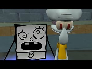 The Simpsons Hit & Run - Annoy Squidward Level 2 DOODLEBOB Challenge Mission