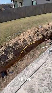 Installation of a new gas line for a custom fire pit! #gasolinegrill #gasline #fireplace #firepit