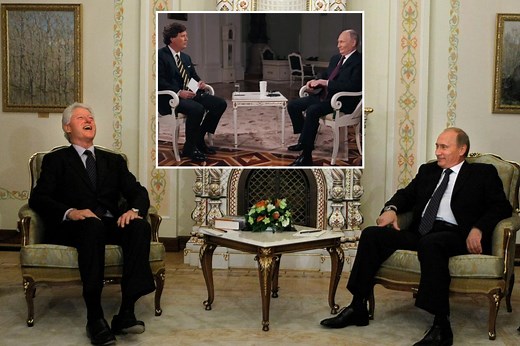 Putin says Bill Clinton told him Russia could join NATO before pulling back hours later: ‘You tricked us’