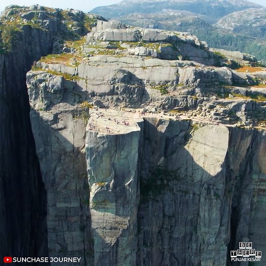 Norway's Pulpit Rock is the most amazing hike in Europe Credit YT: Sunchase Journey | Be There